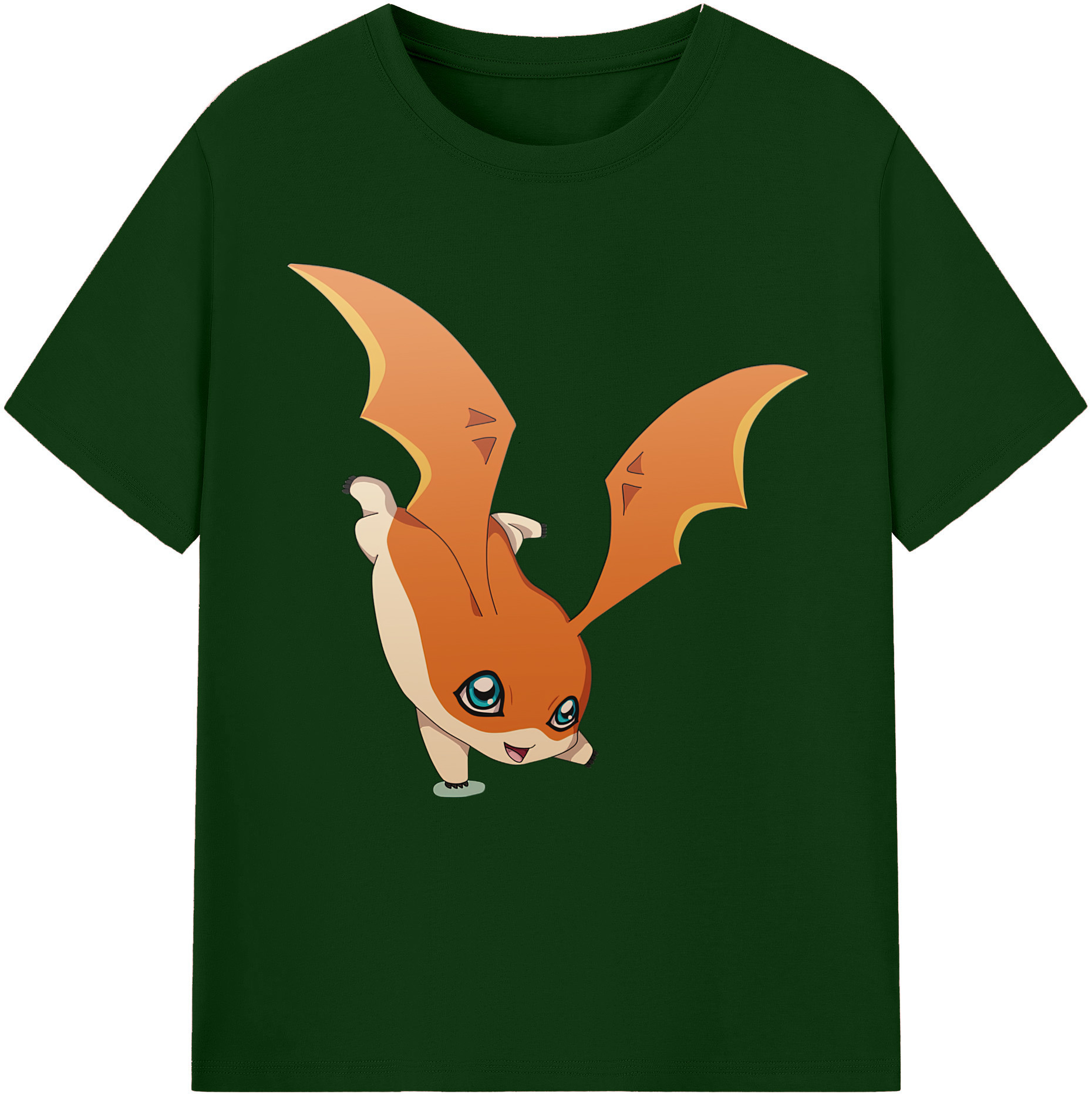（画像用） Digimon デジタルモンスター/デジモン 綿100％半袖Tシャツ（フロントプリント）